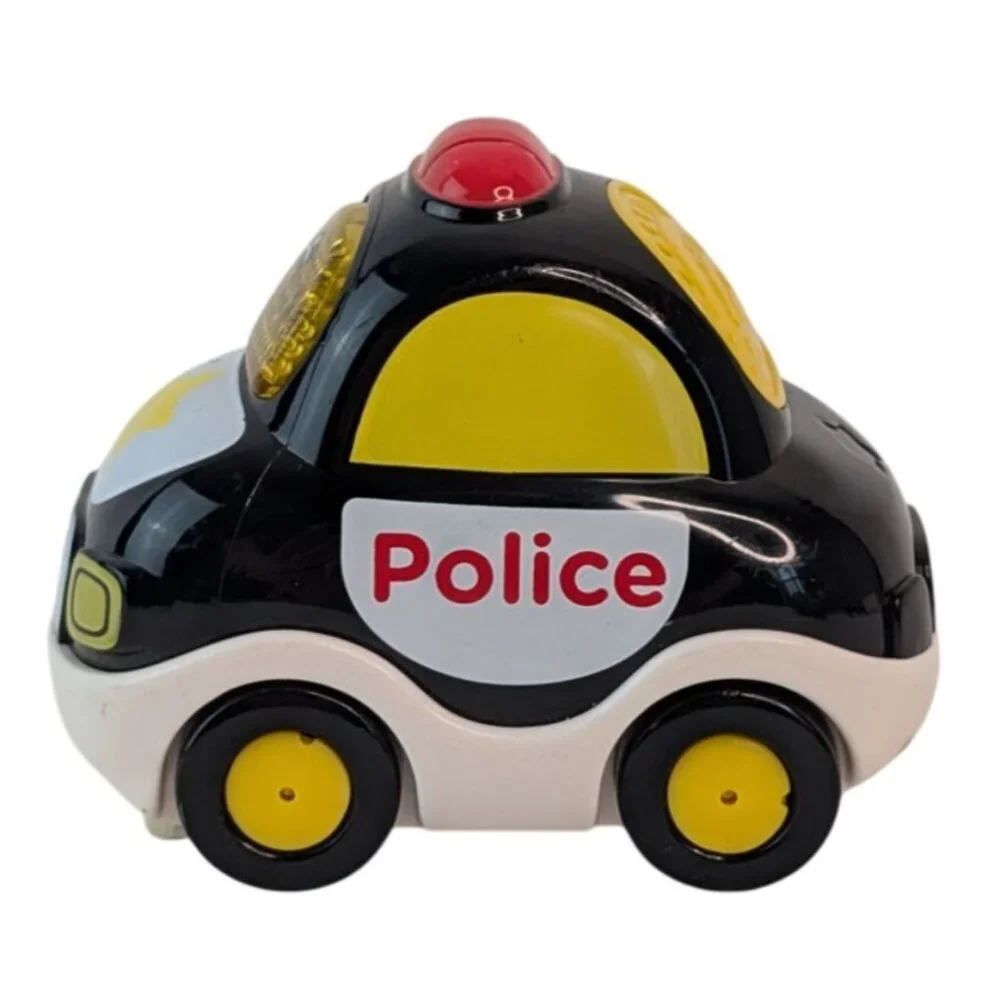 Vtech Go Go Smart Wheels Red‎ Fire Truck & Police Car Vehicle Lot Tested
